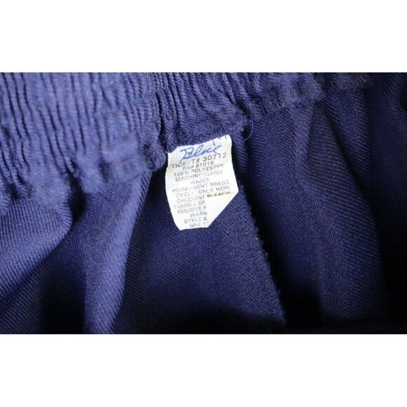 VINTAGE WOMEN'S BLUE POLYESTER PANT SUIT - SIZE PS - Picture 16 of 16